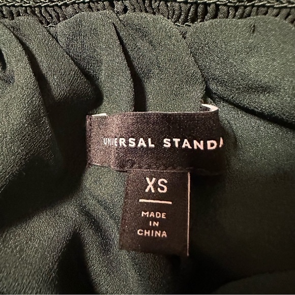 Universal Standard Forest Green Blair Swiss Dot Chiffon Skirt - Picture 10 of 13